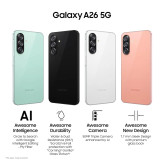 قیمت ویژه گوشی موبایل سامسونگ مدل Galaxy A26 در کاوه موبایل | دو سیم کارت ظرفیت 256 گیگابایت و رم 8 گیگابایت