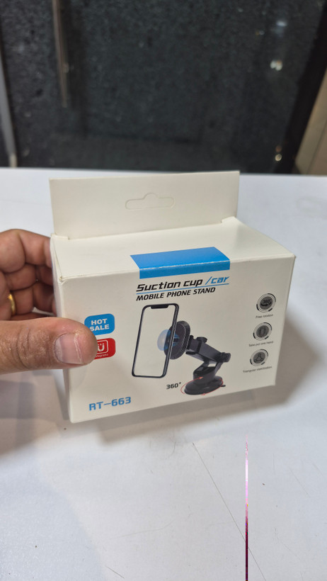 قیمت و خرید هولدر داشبوردی مگنتی Suction Cup RT-663 از کاوه موبایل