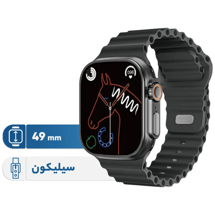 خرید ساعت هوشمند پرووان مدل PWS14 با شارژ 2 الی 3 ساعت در رنگ رزگلد، مشکی و نقره ای با بهترین قیمت از کاوه موبایل